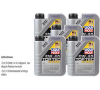 5X1 Litres Original Liqui Moly 3700 Top Tec 4100 5W-40 Huile Moteur