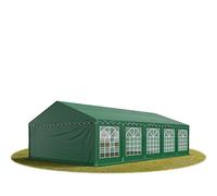 5x10 m Tente de réception/Barnum Vert foncé Toile de Haute qualité PVC 700 N