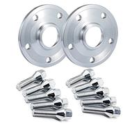 5x120 Entretoises Roue Voiture Pour BMW E90 Pour M1 Pour M3 Pour M6 E36 E65 72.6mm Joint Centré Bride Adaptateur Moyeu Écrou Espaceurs De Roue(15mm 40mm M14x1.25 Silver)