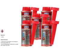 5X150ML Original Liqui Moly 5130 Boîte Diesel Fließ-Fit Additif Hiver