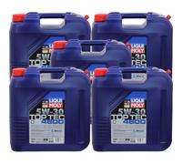 5X20 Litres Original Liqui Moly 3757 Top Tec 4600 5W-30 Huile Moteur