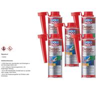 5x250ml LIQUI MOLY Soin Système Diesel Complément Carburant Additif