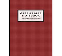 5x5 Graph Paper Notebook: 8.5x11 Inch, 100 Pages - Quad Ruled: Ideal for Math, Science, Engineering, Design, and More