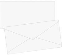 5XBRUNNEN 105125100 Enveloppe DL blanche