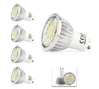 ® 5xGU10 500lm 6W SMD 5630 16LED Ampoule Blanc Chaud AC 220V Spot LED Aluminium Spot Lampe Coupe Comfortable Anniversary