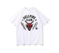 (5XL,Style1)Stranger Things 4 Hellfire Club T-shirt