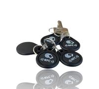 5xNFC-Tags Porte-clés NTAG216 RFID Tag iOS iPhones et pour Android grande mémoire