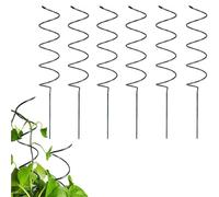 6/10/18PCS Tomato Twist Stake - 2025 New Spiral Tomato Stakes, Twisted Tomato Stakes, Climbing Plant Stake Tower Plant Supports (6PCS)