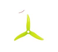 6/10 Pares Hurricane 3525 3. 5x2. 5x3 3-PC Propeller Set M5 et T-Mount compatible avec FPV Freestyle 3. Drones de cure-dents de 5 pouces et modèles similaires(6Pair Yellow)
