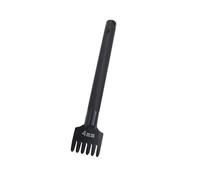 6/10 - Perforateur Rhombus - Point de laçage - 4 mm - Dents Rhombus - Trou pour outils en cuir - Pour véhicules en cuir