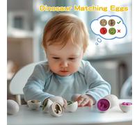 6 12 18 Months Baby Toys Montessori Sensory Toys Toddlers Dinosaur Eggs Teething Toys Stackable Cups Tissue Box Pull String Toys