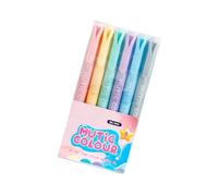 6/12/24 couleurs surligneur surligneur multifonction stylo surligneur stylo fluorescent double tête surligneur pour journal