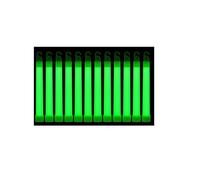 6/12 bâtons Lumineux fluorescents (15 cm) avec Crochet, for Une Utilisation extérieure d'urgence et for des fêtes dans Le Noir, Ainsi Que for Le Nouvel an et Noël.(12pcs)