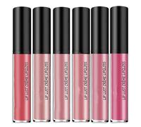 6/12 Color Cream Texture Lipstick Waterproof, Lip Lust Creme Lipgloss, Non-Fading, Long-Lasting Moisturizing Velvet Lip Lipstick (Set A)