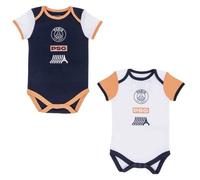 6-12 Mois - 2 X Body Bébé Fille Psg - Collection Officielle Paris Saint Germain - 12 Mois Multicolore