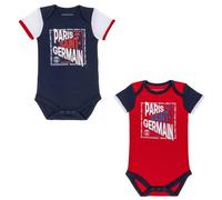 6-12 Mois - 2 X Body Bébé Garçon Psg - Collection Officielle Paris Saint Germain - 12 Mois Multicolore