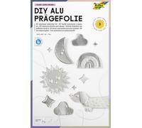 Folia Film de gaufrage 6 1208 197 – Métal dur à presser, 3 feuilles 19 x 30 cm, argent