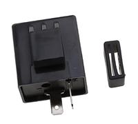 6-12v 2 Broches Moto Clignotant Relais Clignotant Bleu, Noir