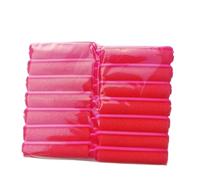 6-14 pièces éponge magique mousse bigoudis style bigoudis coussin Salon de coiffure for barbier bricolage boucles diamètre 1.5/2/2.5/3/3.6 cm Bigoudis Cheveux(Red 14pcs)