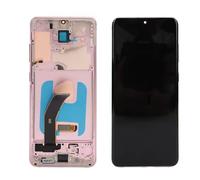 6,2 Pouces Affichage à écran Tactile AMOLED avec Fonction d'empreinte Digitale pour SM G981 SM G980, Installation Professionnelle Recommandée, Expérience Tactile Sensible (Rose)