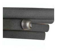 6.23Ft Tubes D'isolation en Mousse Tuyau D'isolation Thermique Noir Anti-Gel et Calorifuge, Épaisseur 15/20mm, ID 20-110mm Préservation Mousse Tube pour Extérieur(ID 34.0mm x T20mm x 1.9m)