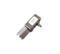 6-24V DC Worm Gear electronic starter M5 Screw Double Flat Drill Bit electronic starter 8mm Output Shaft Self-locking Reverse Range Hood IINKUEYK(6V 6rpm,Package H)