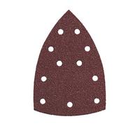 Metabo 10 feuilles abrasives auto-agrippantes 100 x 150 mm, assortiment, série « classic », pour bois, en 2 parties, perforées, pour ponceuse multifonctions metabo Quantité:10