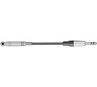6,35 mm TRS Jack femelle vers 6,5 mm stéréo Jack fiche câble 3 m
