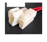 6.3mm 2/3/4/6/8/9 broche Moto Connecteur Connecteur Câblage de l'automobile Mâle et femelle Femme Plug Kit Longueur du fil 15cm (Color : 2p strip line, Size : 1sets)