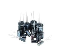 6.3V 10V 16V 25V 35V 50V 400V 450V 1UF 2.2UF 4.7UF 10UF 1000UF 22UF 33UF 47UF 470UF 100UF 220UF Aluminum Electrolytic Capacitor AUOQKQUT(450V 2.2UF 5PCS)
