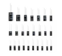 6.3V 10V 16V 25V 35V 50V 400V 450V 1UF 2.2UF 4.7UF 10UF 1000UF 22UF 33UF 47UF 470UF 100UF 220UF Aluminum Electrolytic Capacitor AUOQKQUT(16V 3300uF 10PCS)