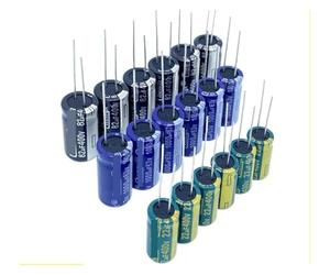 6.3V 10V 16V 25V 35V 50V 400V 450V 1UF 2.2UF 4.7UF 10UF 1000UF 22UF 33UF 47UF 470UF 100UF 220UF Aluminum Electrolytic Capacitor NWPNLXEA(400V 68uF 5PCS)