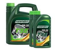 10 (2x4+2x1) Litre FANFARO 5W-30 Tse Moteur / VW 502 00/505 00/MB 229.1