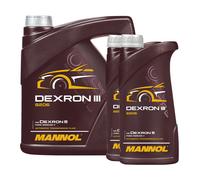 6 (4+2x1) Litres MANNOL Dexron III / Huile De Boîte Automatique / Huile