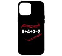6+4+3=2 Double Play 643 Baseballer Softball Baseball Math Coque pour iPhone 12 Pro Max