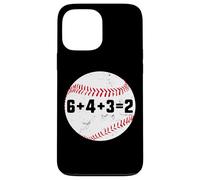 6+4+3=2 Double Play 643 Baseballer Softball Baseball Math Coque pour iPhone 13 Pro Max