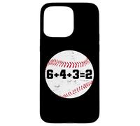 6+4+3=2 Double Play 643 Baseballer Softball Baseball Math Coque pour iPhone 15 Pro Max