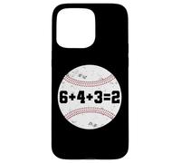 6+4+3=2 Double Play 643 Baseballer Softball Baseball Math Coque pour iPhone 15 Pro Max