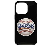 6 + 4 + 3 = 2 Joueurs de Baseball avec Citation drôle d'entraîneur Coque pour iPhone 13 Pro