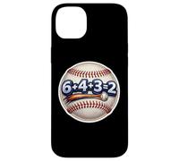 6 + 4 + 3 = 2 Joueurs de Baseball avec Citation drôle d'entraîneur Coque pour iPhone 14 Plus