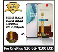 6.49 "AAA pour OnePlus Nord N10 5G BE2029 écran d'affichage LCD écran tactile numériseur pour One Plus Nord N100 BE2013 remplacement N10 5G No Frame