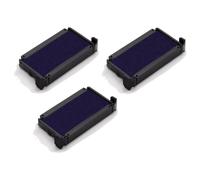 [6/4911B] Trodat Lot de 3 Cassettes encreur de rechange pour tampon 6/4911B Bleu