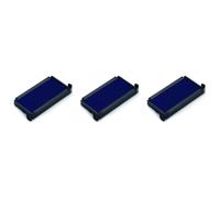 [6/4912B] Trodat Lot de 3 Cassettes encreur de rechange pour tampon 6/4912B Bleu