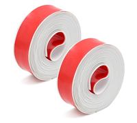 6.4m Joint Salle De Bain Joint PVC Salle De Bain Blanc, 2 Rouleaux Plinthe Souple Autoadhésive 3,2 M X 2,2 Cm, Joints Pare Baignoire Bande Autoadhésive Anti-Moisissure Pour Cuisine/Salle De Bain