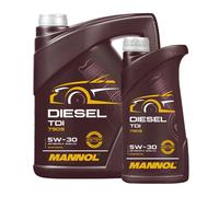 5 (1X5) Litres MANNOL 5W-30 Diesel TDI Huile Moteur Pour VW, Audi, Seat, Skoda