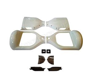 6.5" Hoverboard Plastic Shell - Housse Swegway 6.5 pouces Frame 2 Wheel Smart Balance Scooter Plastics (LA NORME BLANC)