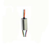 6,5 mm 8 fils 1 A Bague collectrice de puissance, Circuit de bague collectrice à capsule pour composants électriques pour moniteur, drone, éclairage de scène robotique