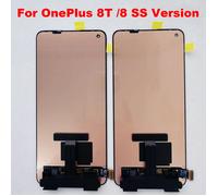 6.55 "AMOLED d'origine pour OnePlus 8T 1 + 8T KB2001 écran d'affichage LCD + cadre de numériseur d'écran tactile pour Oneplus 8 5G 1 + 8 IN2013 for oneplus 8(BOE)