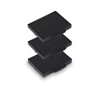 [6/57A-3] Trodat Lot de 3 Cassettes encreur de rechange pour tampon 6/57A Noir