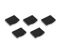 [6/57A-5] Trodat Lot de 5 Cassettes encreur de rechange pour tampon 6/57A Noir